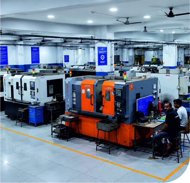 CNC shop floor
